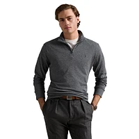 Luxury Jersey Herringbone Pullover