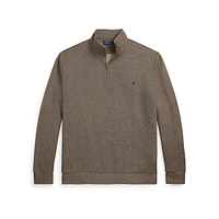 Big & Tall Luxury Jersey Herringbone Pullover