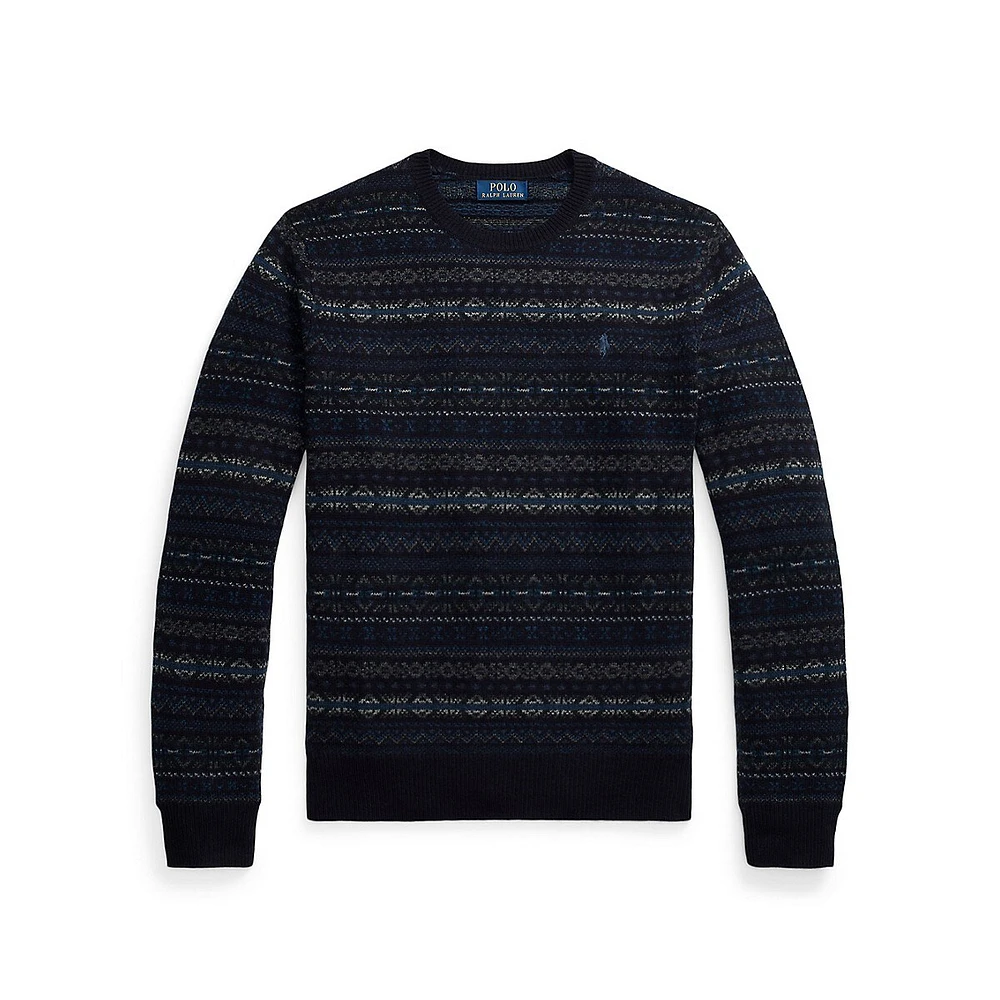 Fair Isle Wool Sweater