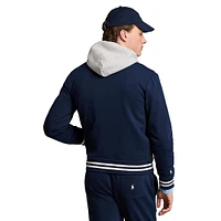 Lightweight Fleece Varsity Jacket