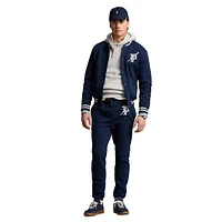 Lightweight Fleece Varsity Jacket