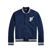 Lightweight Fleece Varsity Jacket