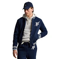 Lightweight Fleece Varsity Jacket