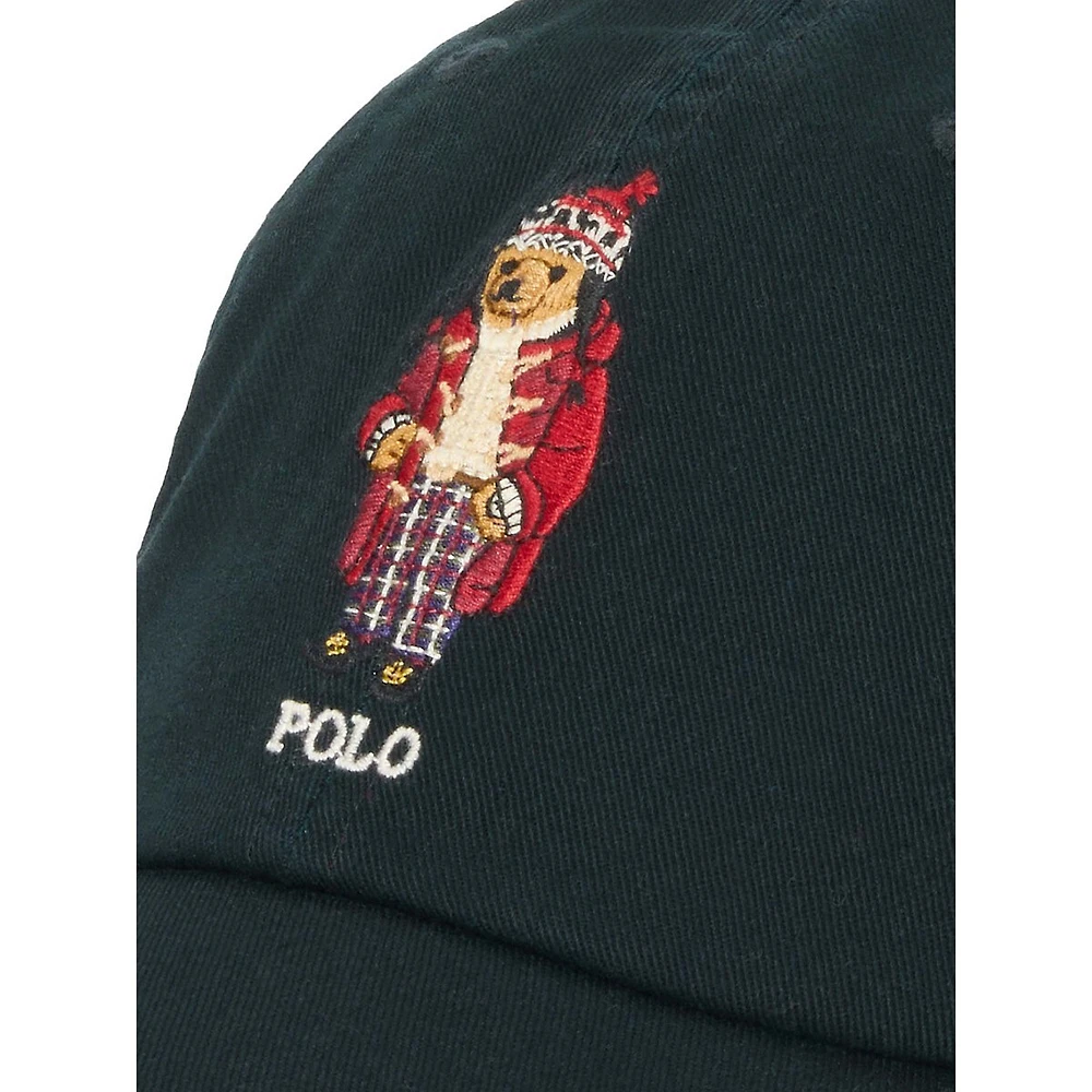 Twill Polo Bear Sport Cap