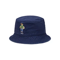 Polo Bear Twill Bucket Hat