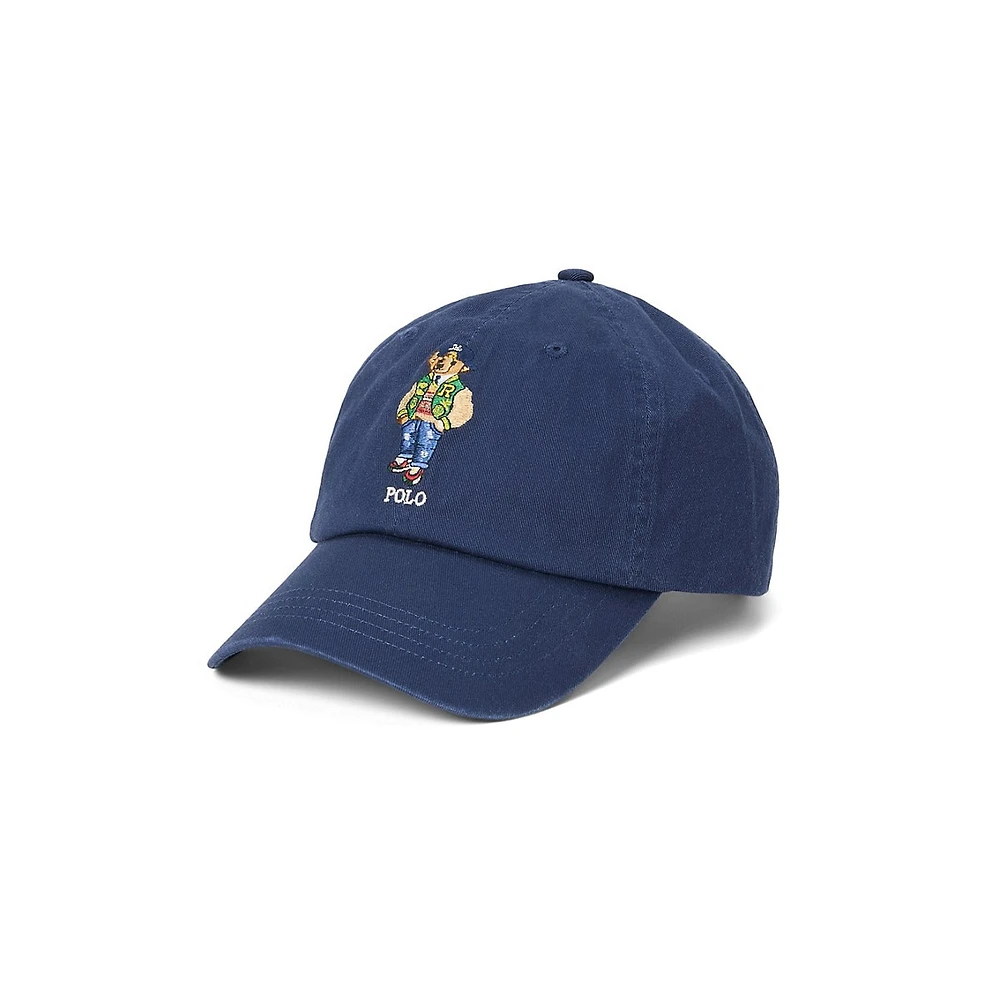 Polo Bear Twill Baseball Cap