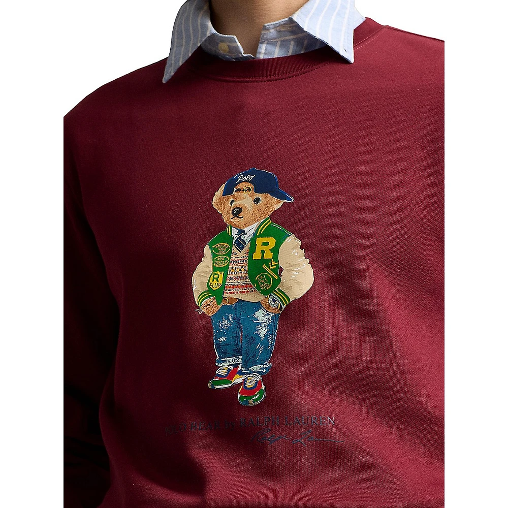 Polo Bear Fleece Sweatshirt