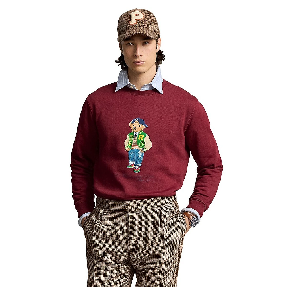 Polo Bear Fleece Sweatshirt