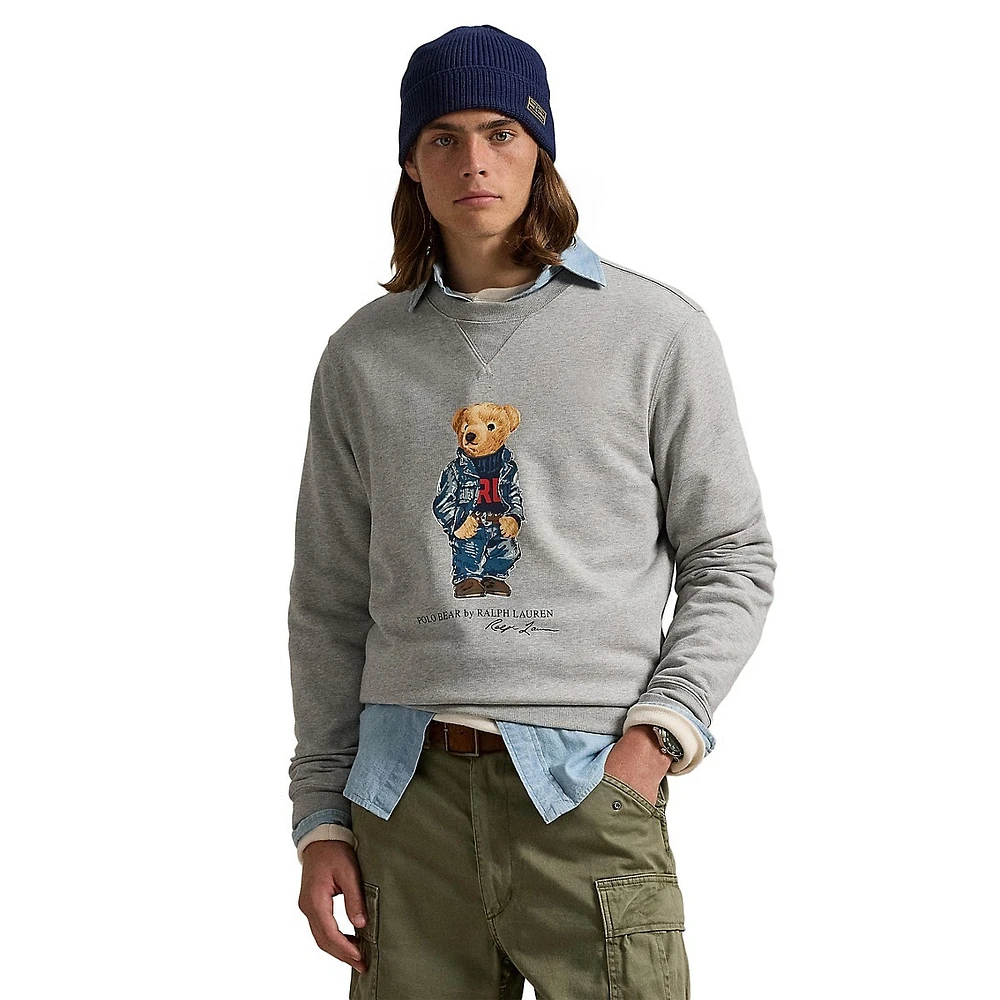 Polo Bear Fleece Sweatshirt