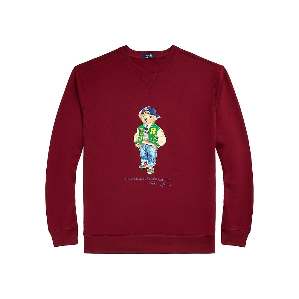 Big & Tall Polo Bear Fleece Sweatshirt