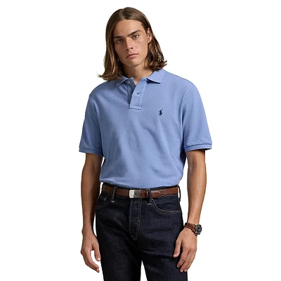 Classic-Fit Mesh Polo Shirt