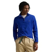 Estate-Rib Mock Collar Sweatshirt