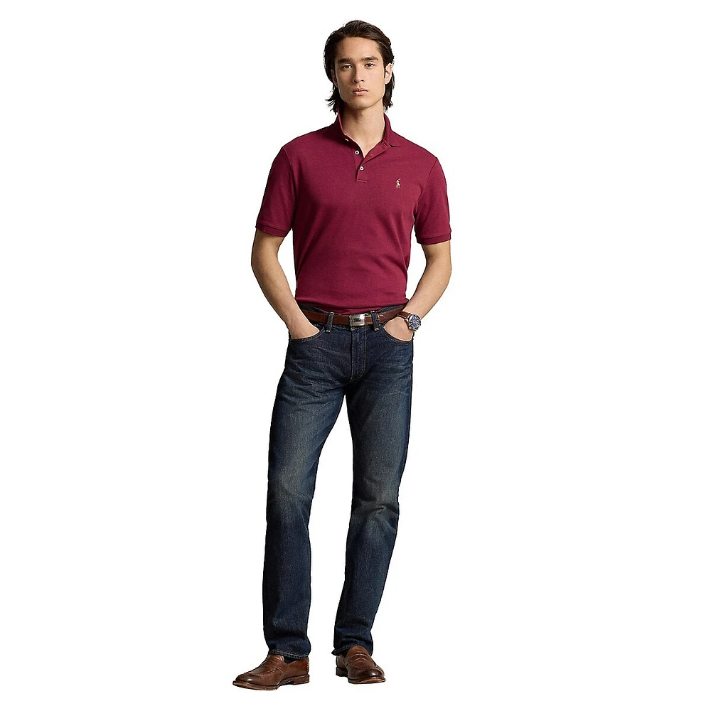 Custom-Slim Fit Cotton Polo Shirt