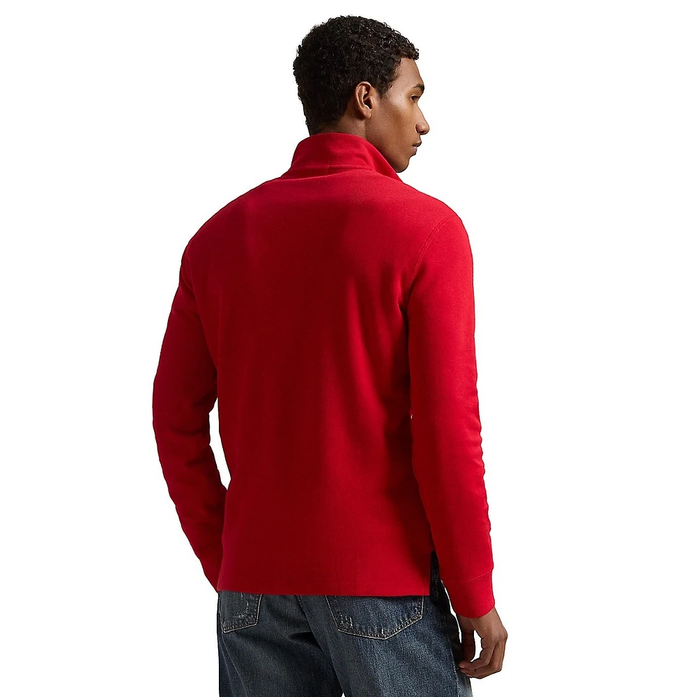 Estate-Rib Quarter-Zip Pullover