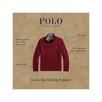 Estate-Rib Quarter-Zip Pullover