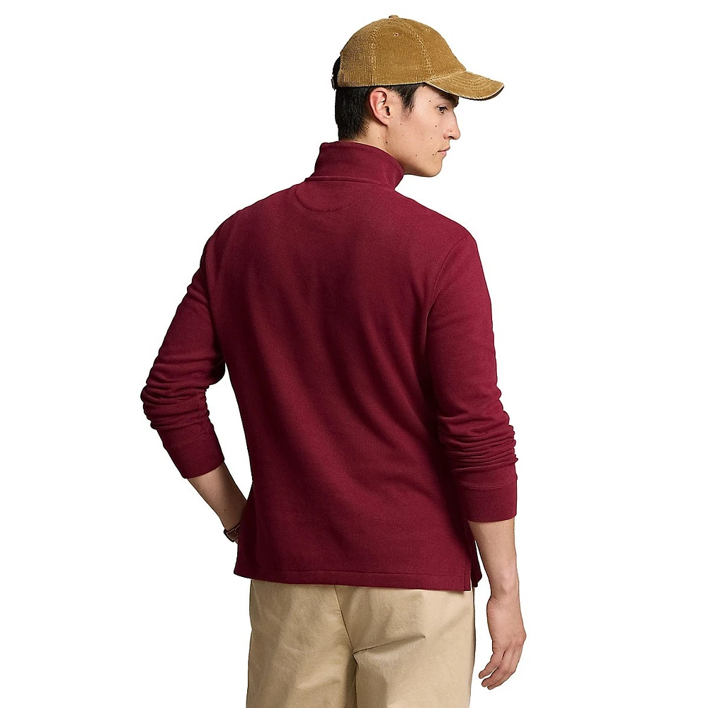 Estate-Rib Quarter-Zip Pullover