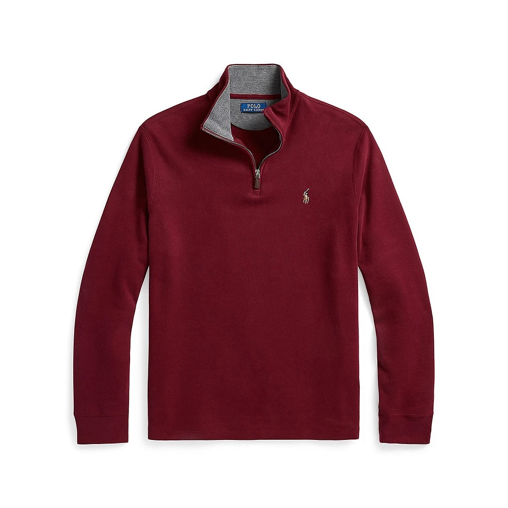 Estate-Rib Quarter-Zip Pullover