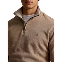 Estate-Rib Quarter-Zip Pullover