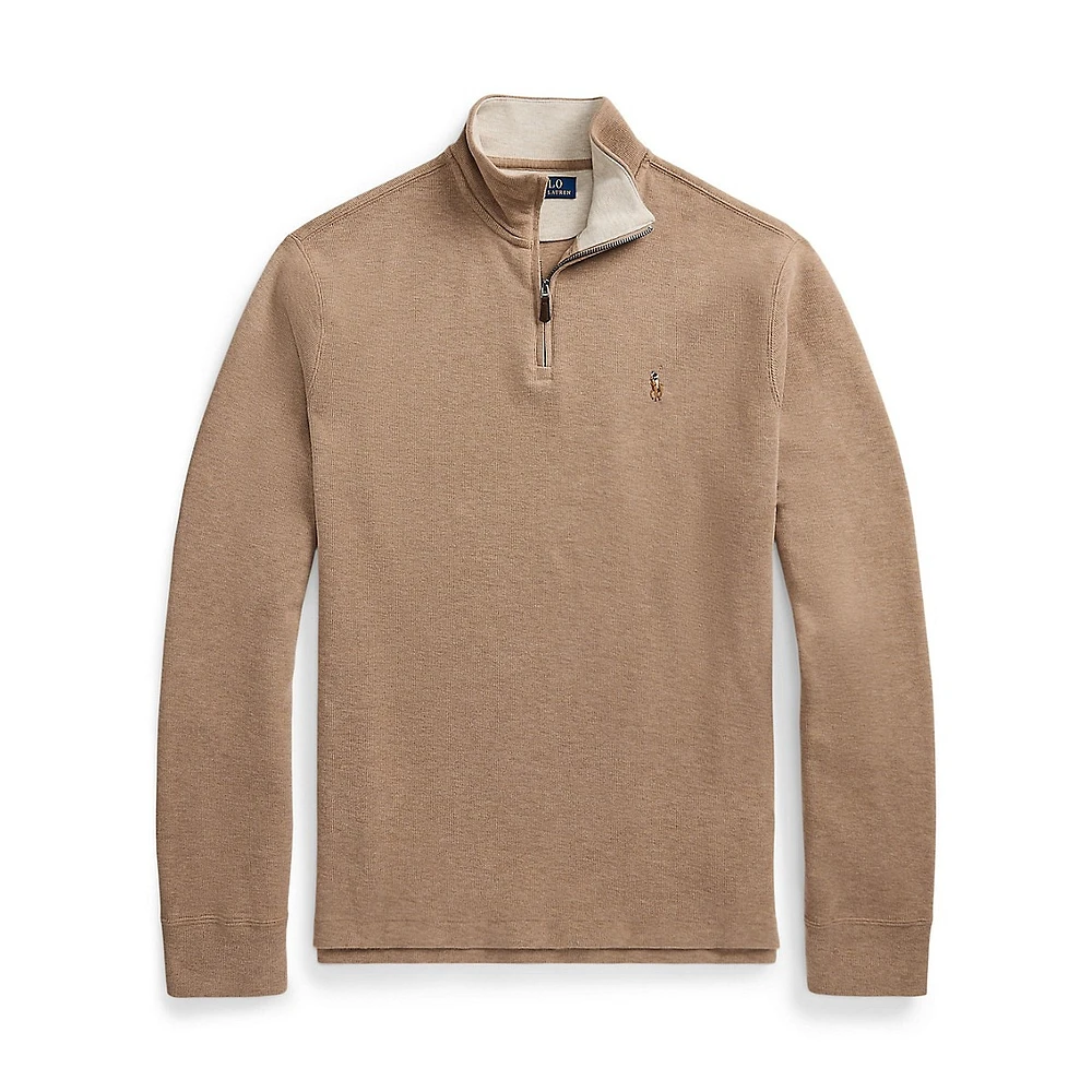 Estate-Rib Quarter-Zip Pullover