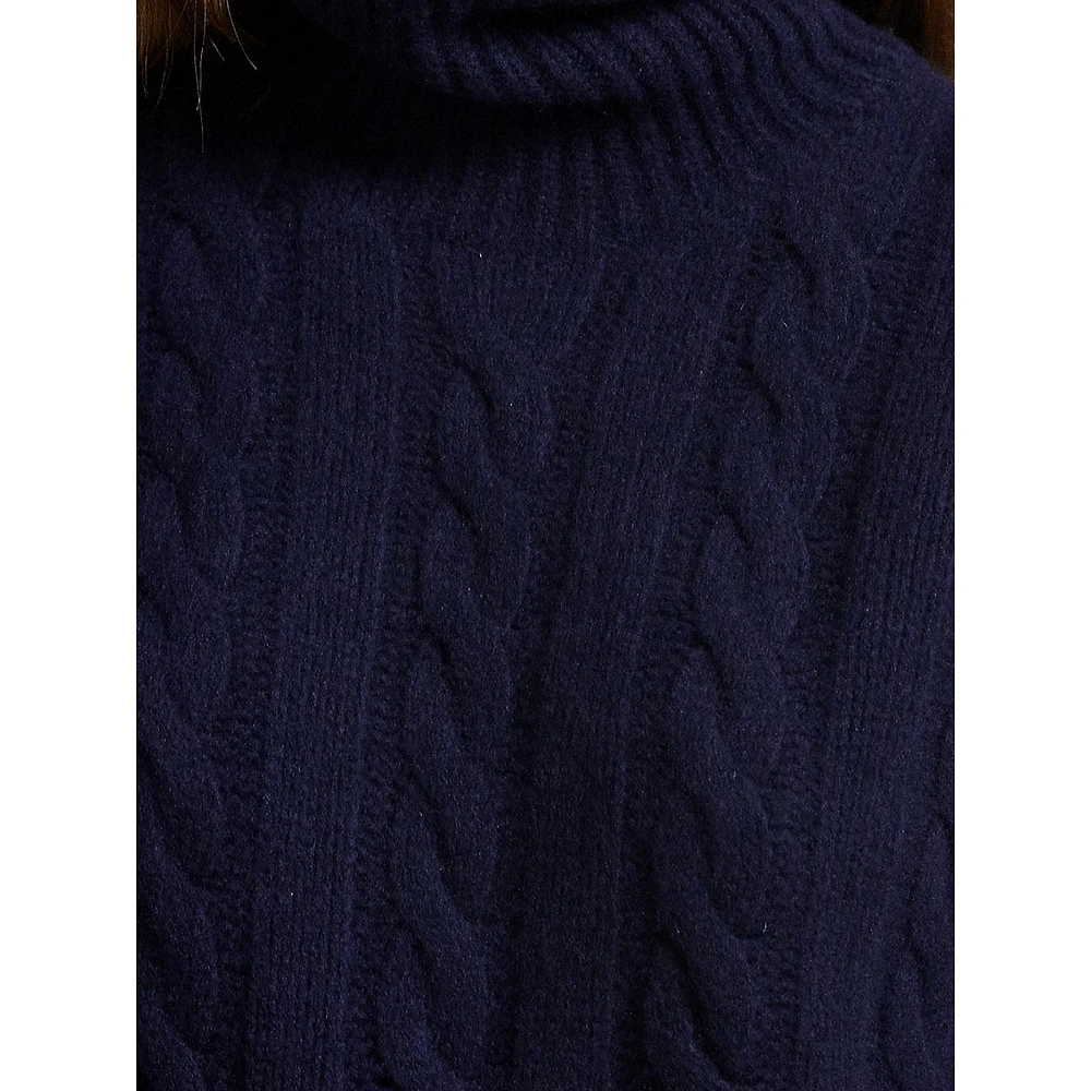 Cable-Knit Wool-Cashmere Sweater