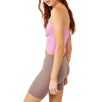 Seamless Skinny Strap Crop Camisole