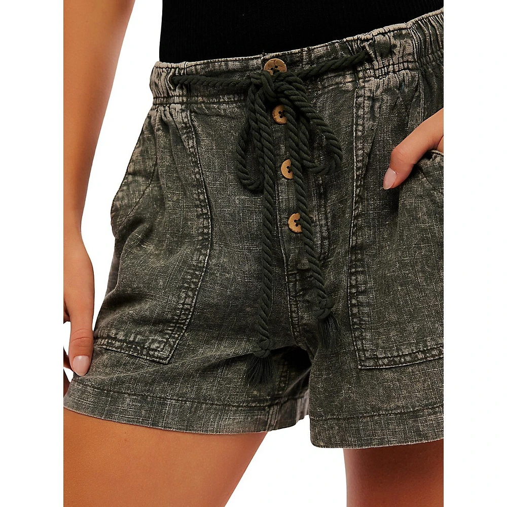 Westmoreland Linen Pull-On Shorts
