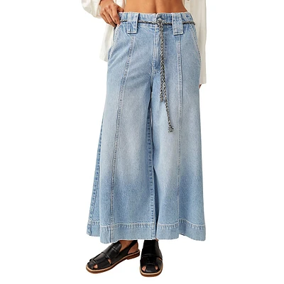 We The Free Sheer Luck Wide-Leg Jeans