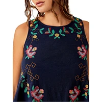 Fun And Flirty Embroidered Top