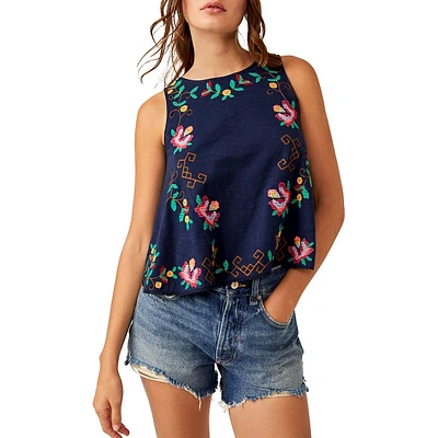 Fun And Flirty Embroidered Top
