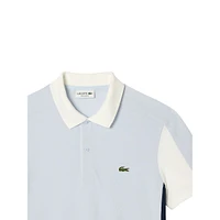 Colourblock Mini Piqué Polo Shirt