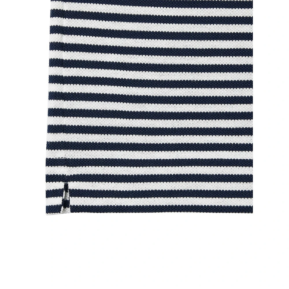 The Original L.12.12 Striped Mini Piqué Polo Shirt