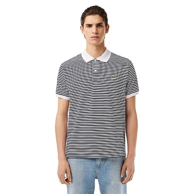 The Original L.12.12 Striped Mini Piqué Polo Shirt