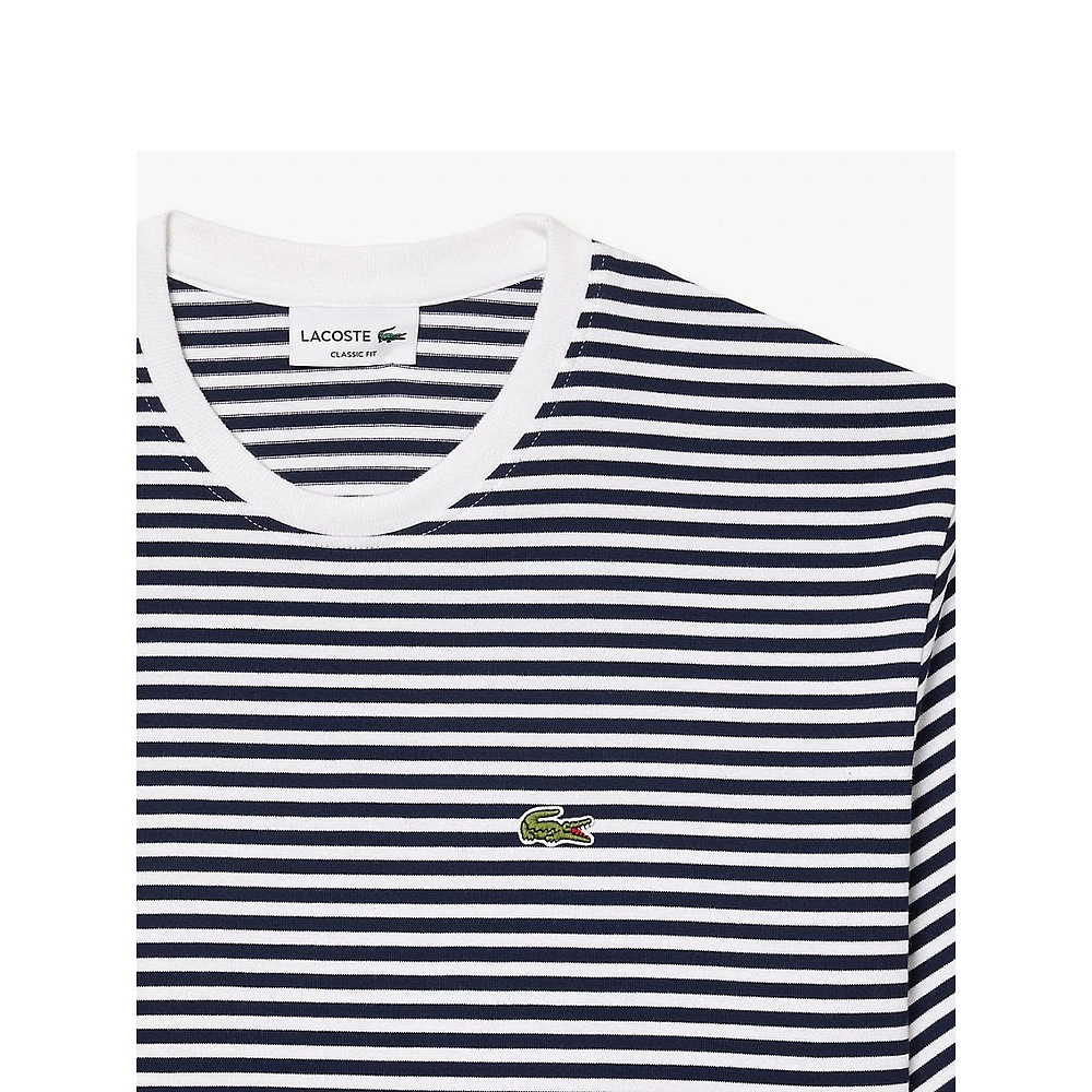 Striped Cotton T-Shirt