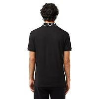Lacoste Movement Slim-Fit Logo-Lettered Polo Shirt