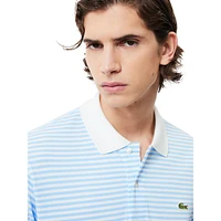 The Original L.12.12 Striped Mini Piqué Polo Shirt