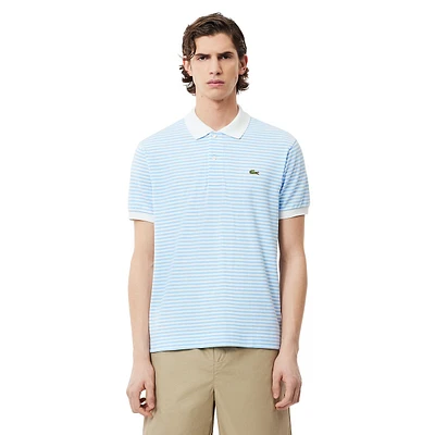 The Original L.12.12 Striped Mini Piqué Polo Shirt