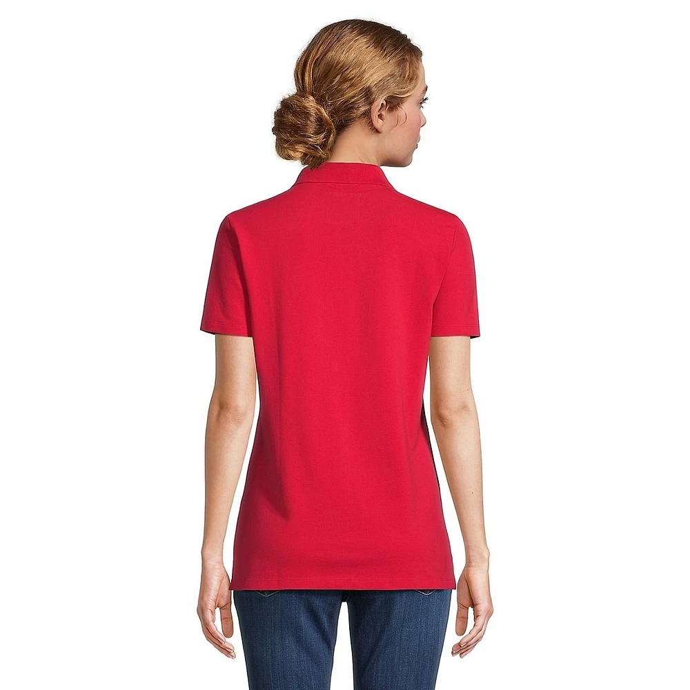 Stretch-Knit Polo Shirt