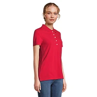 Stretch-Knit Polo Shirt