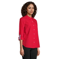 Roll-Tab Sleeve Shirt