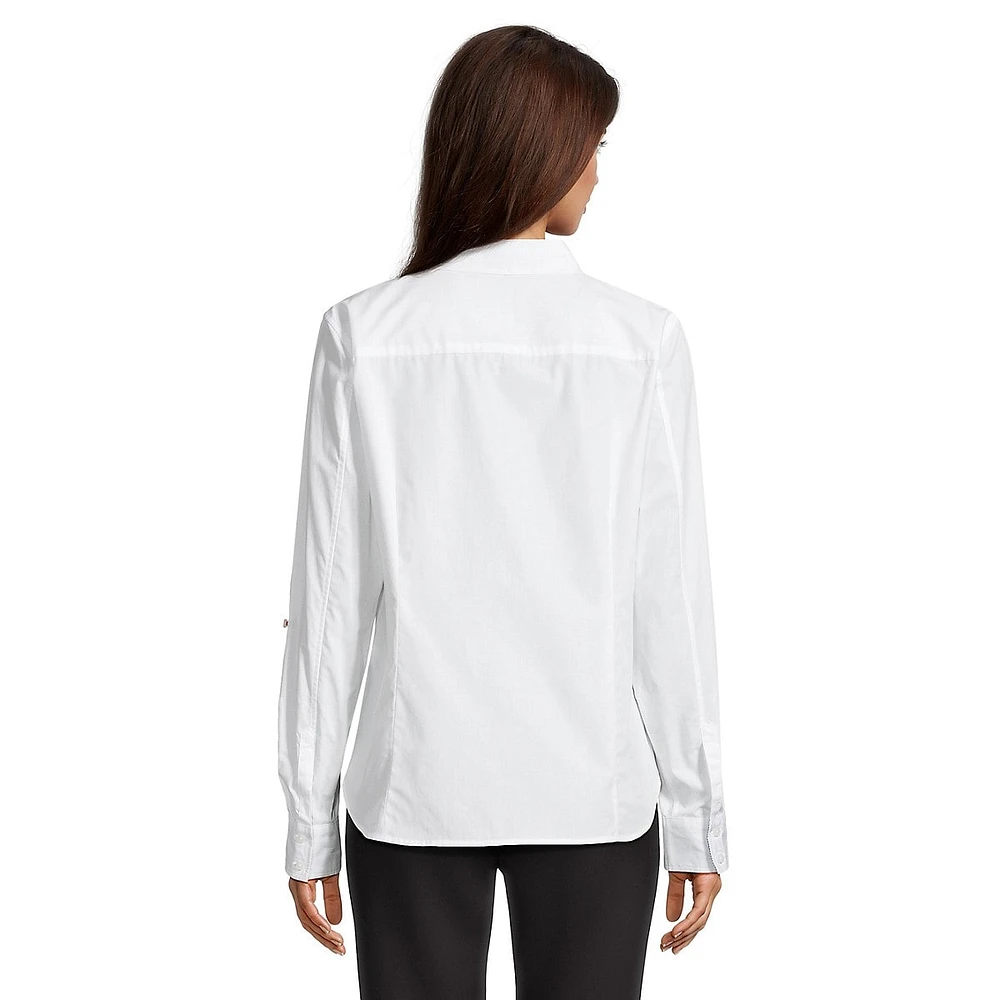 Roll-Tab Sleeve Shirt