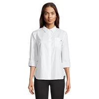 Roll-Tab Sleeve Shirt