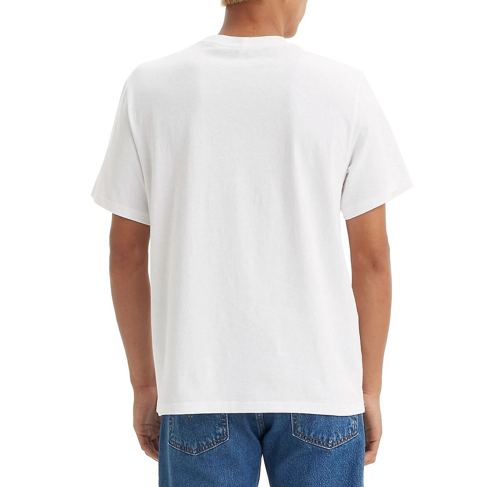 Relaxed-Fit Arched Logo Graphic T-Shirt