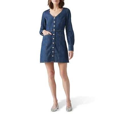 Monroe Denim Dress - Let's Get Lost Again