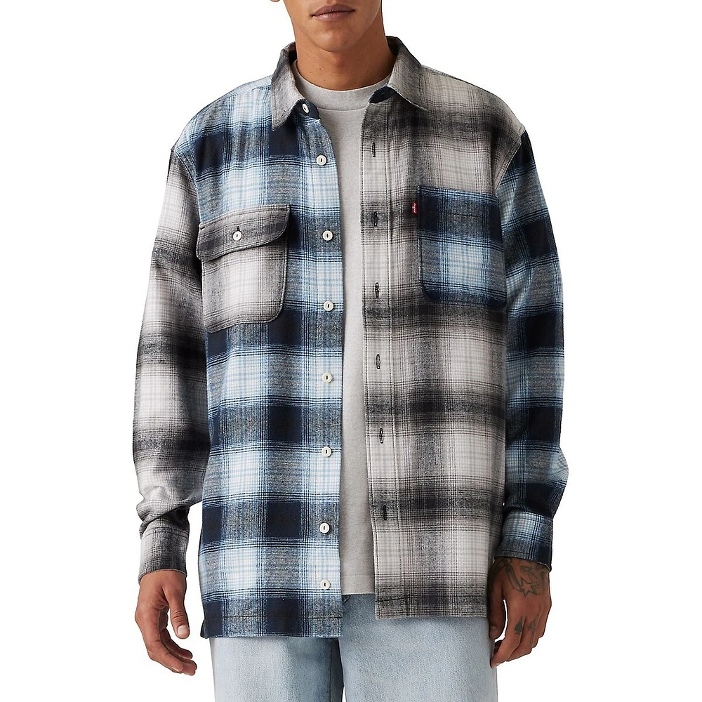 Plaid Utility Shacket