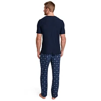 2-Piece Cooling Sleep T-Shirt & Pants Pyjama Set