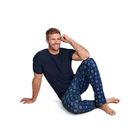 2-Piece Cooling Sleep T-Shirt & Pants Pyjama Set