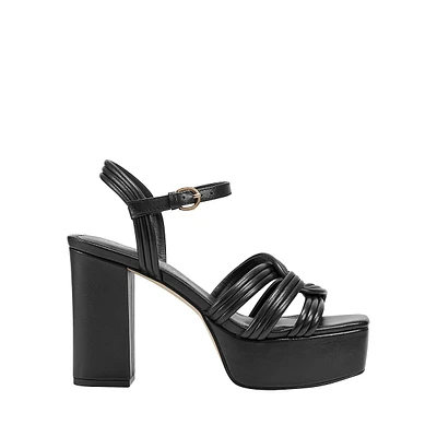 Cairo Leather Platform Dress Sandals