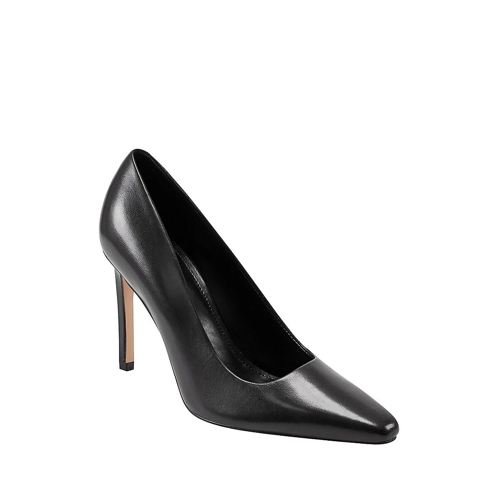 Olivy Leather Pumps