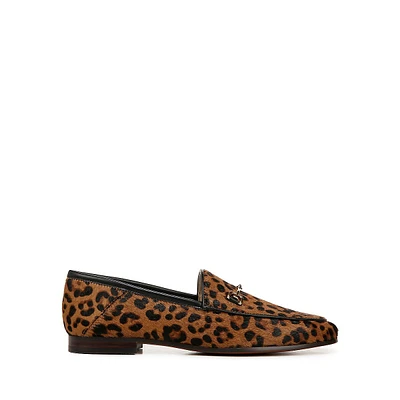 Loraine Snaffle-Bit Cow Hair Loafers