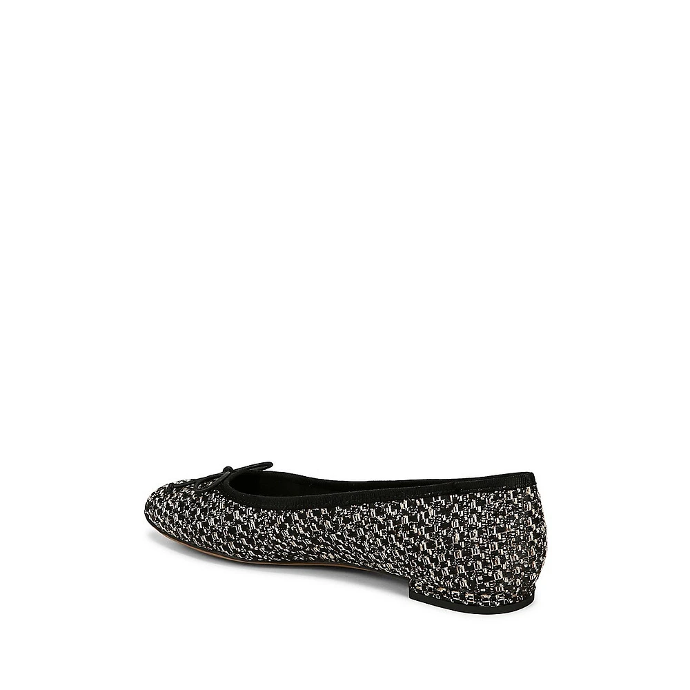 Abigail Fabric Ballet Flats